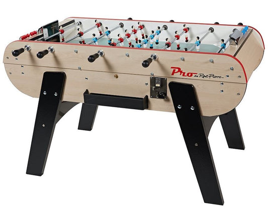 Pro coin-operated table football (0.50 CHF, 1 CHF or 2 CHF)