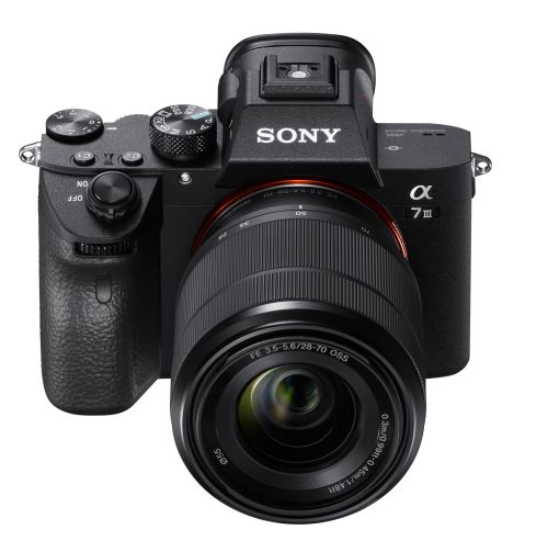 Sony Alpha 7 III Black Mirrorless Camera + FE 28-70mm f/3.5-5.6 Black Lens