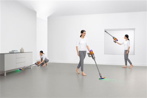 Dyson V12 Detect Slim Absolute 545 W Grey Stick Vacuum Cleaner