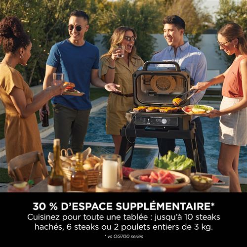 Ninja Woodfire Pro Connect OG901EU Electric Grill and Smoker