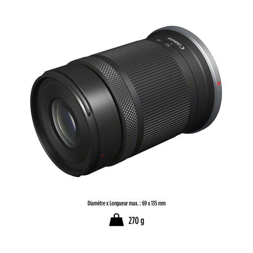 Canon EOS R100 Black Mirrorless Camera + RF-S 18-45mm Lens