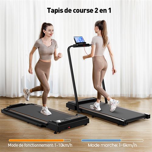 FT51 2-in-1 Treadmill, Electric Folding Treadmill