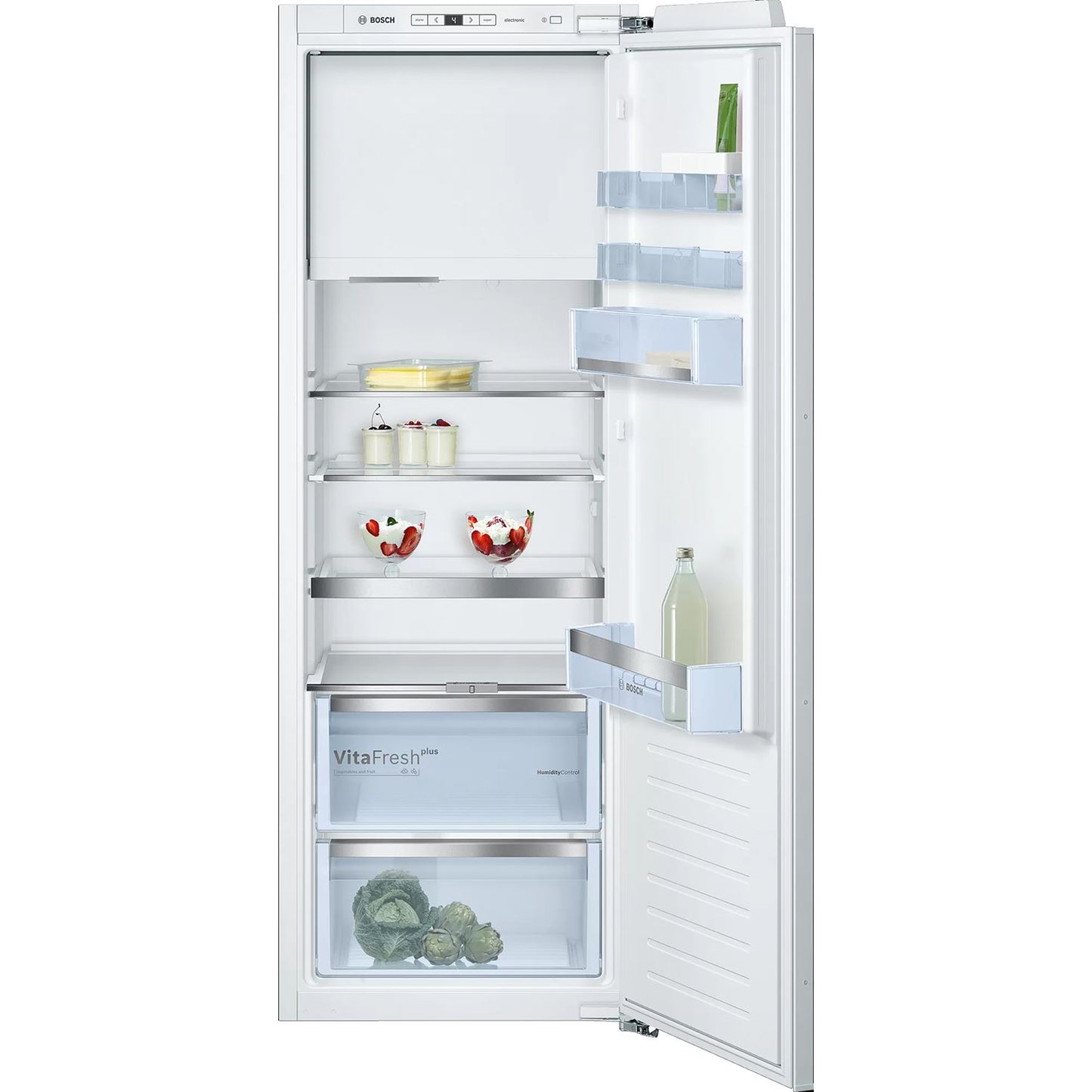 Series 6 Built-in refrigerator with freezer compartment 158 x 56 cm