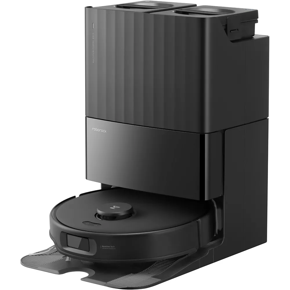 ROBOROCK Qrevo Edge 5V1 Black Robot Vacuum Cleaner