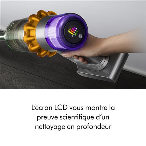 Staubsauger Dyson V15 Detect Absolute Grau und Violett