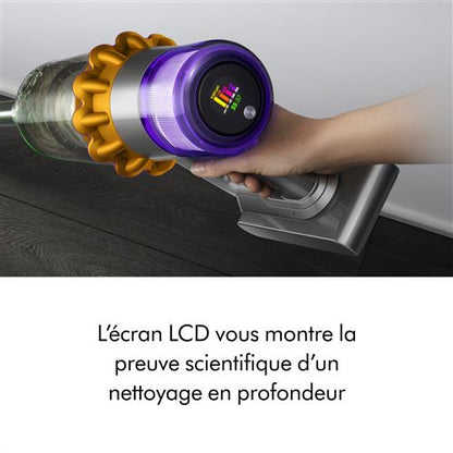Staubsauger Dyson V15 Detect Absolute Grau und Violett