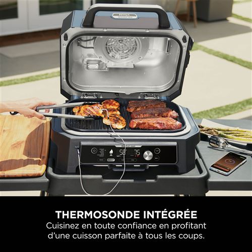 Ninja Woodfire Pro Connect OG901EU Electric Grill and Smoker