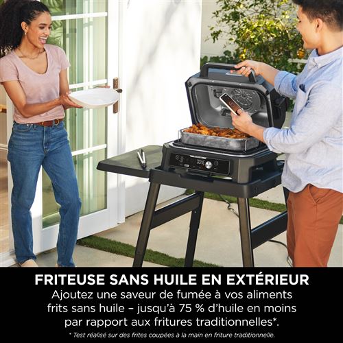 Ninja Woodfire Pro Connect OG901EU Electric Grill and Smoker