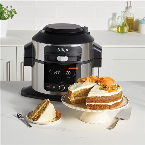 Ninja Foodi SmartLid 11-in-1 Multicooker OL550EU 1460 Watt Black and Silver