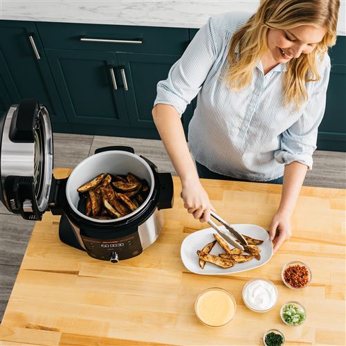 Ninja Foodi SmartLid 11-in-1 Multicooker OL550EU 1460 Watt Black and Silver