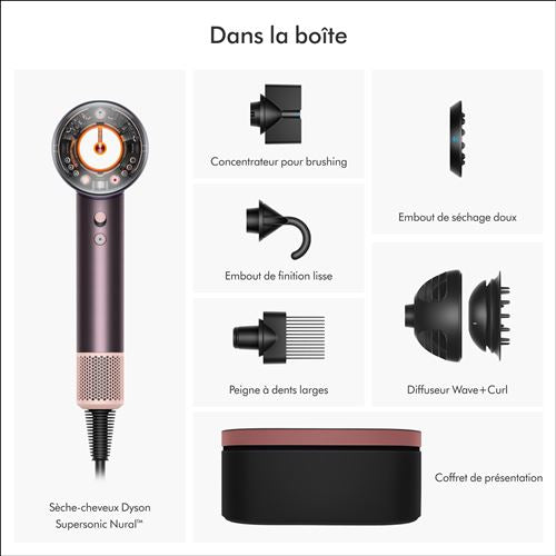 Dyson Supersonic Nural Edition FDM 1600W Hair Dryer Plum Blossom Jasper