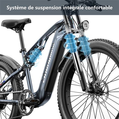 SHENGMILO MX05 1000W Electric Bike 17.5AH SAMSUNG Motors